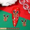 10Pcs/set Christmas Tree Christmas Nail Decorations Christmas Nail Accessories  Manicurist