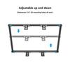 HDRIG Dual-Monitor Director's Cage with Adjustable 1/4" Holes for Mammoth Monitor 3764