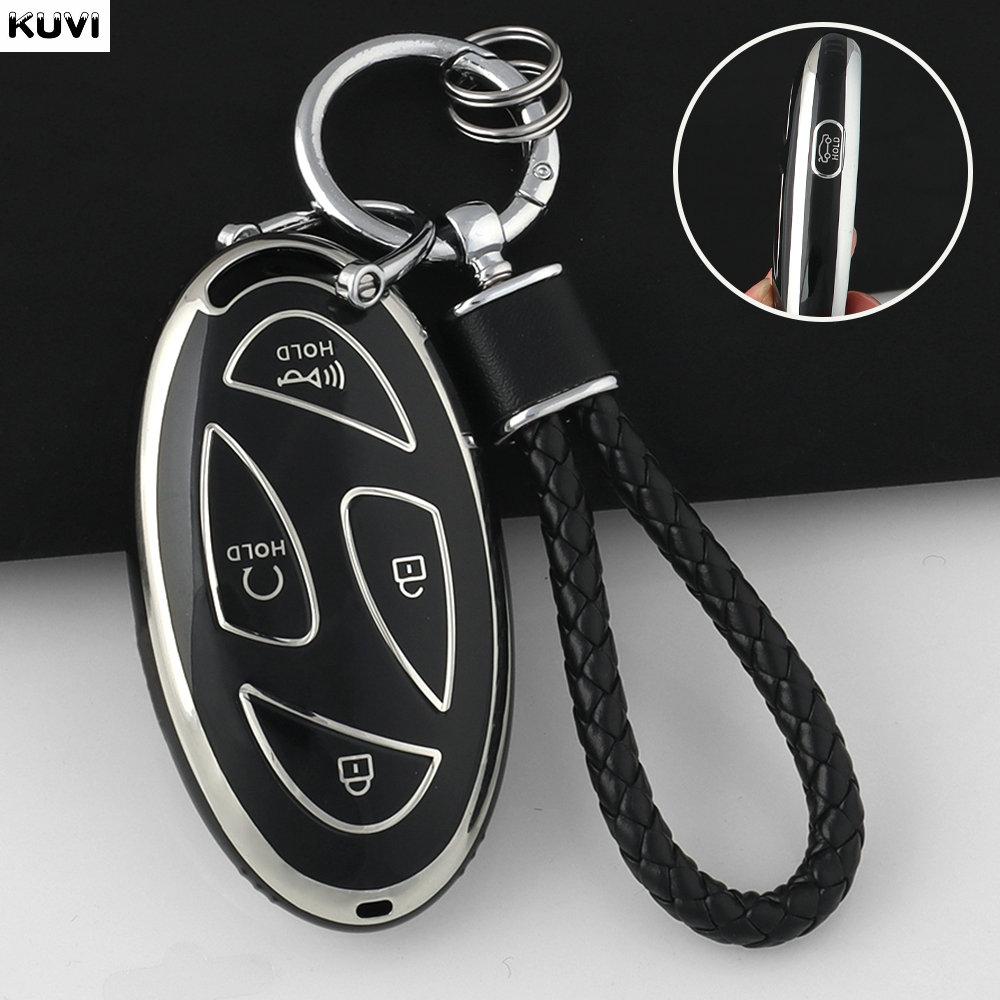 Custodia Guscio Cover Nuova in TPU a 5 7 Pulsanti per Chiave Auto Hyundai Kona Ev Grandeur Gn7 Protezione Keyless Borsa Portachiavi Accessori