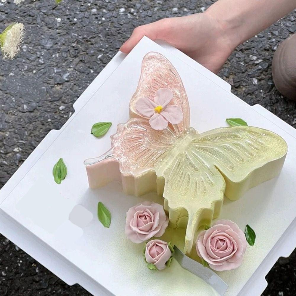 Bakeware Mousse Mold 3D Dessert Mould Chocolate Butterfly Shaped Cake Mold  Kitchen