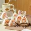 50/100 Stück schöne Cartoon-Dreieck-Reisbällchen-Verpackungsbeutel, Algen, Onigiri, Sushi, Bento, Herstellungsform, Bento-Zubehör, Sushi-Taschen