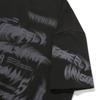 INTERCREW Halftone Blur Print Short Sleeve T-Shirt Black Ita2Tm10Abk