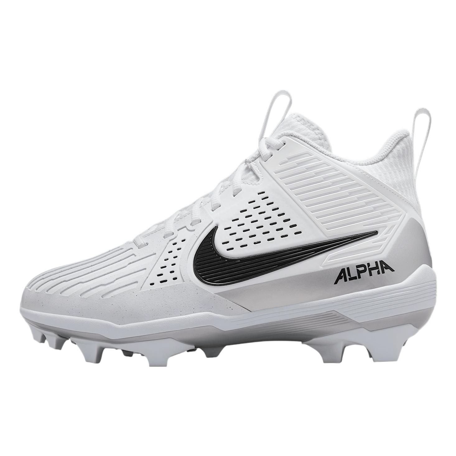 

Nike Alpha Menace Strong White Metallic Silver Black II5139-100 44.5