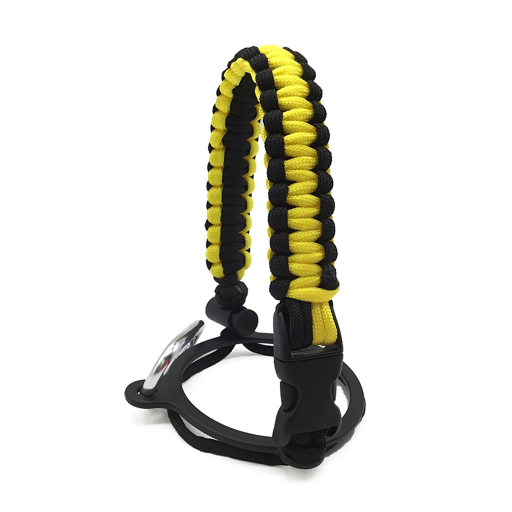 Trinkflaschenriemen Paracord Trinkflaschen-Tragegriff mit Sicherheitsringen und Karabiner für Hydro Flask Weithalsflasche