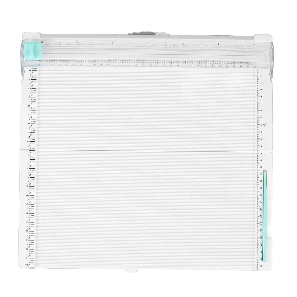 

Plastic Paper Trimmer 12x12 Inch 36x34cm Folding Scorer Precise Cutting Precise Scoring Paper Cutter Holiday Wrapping