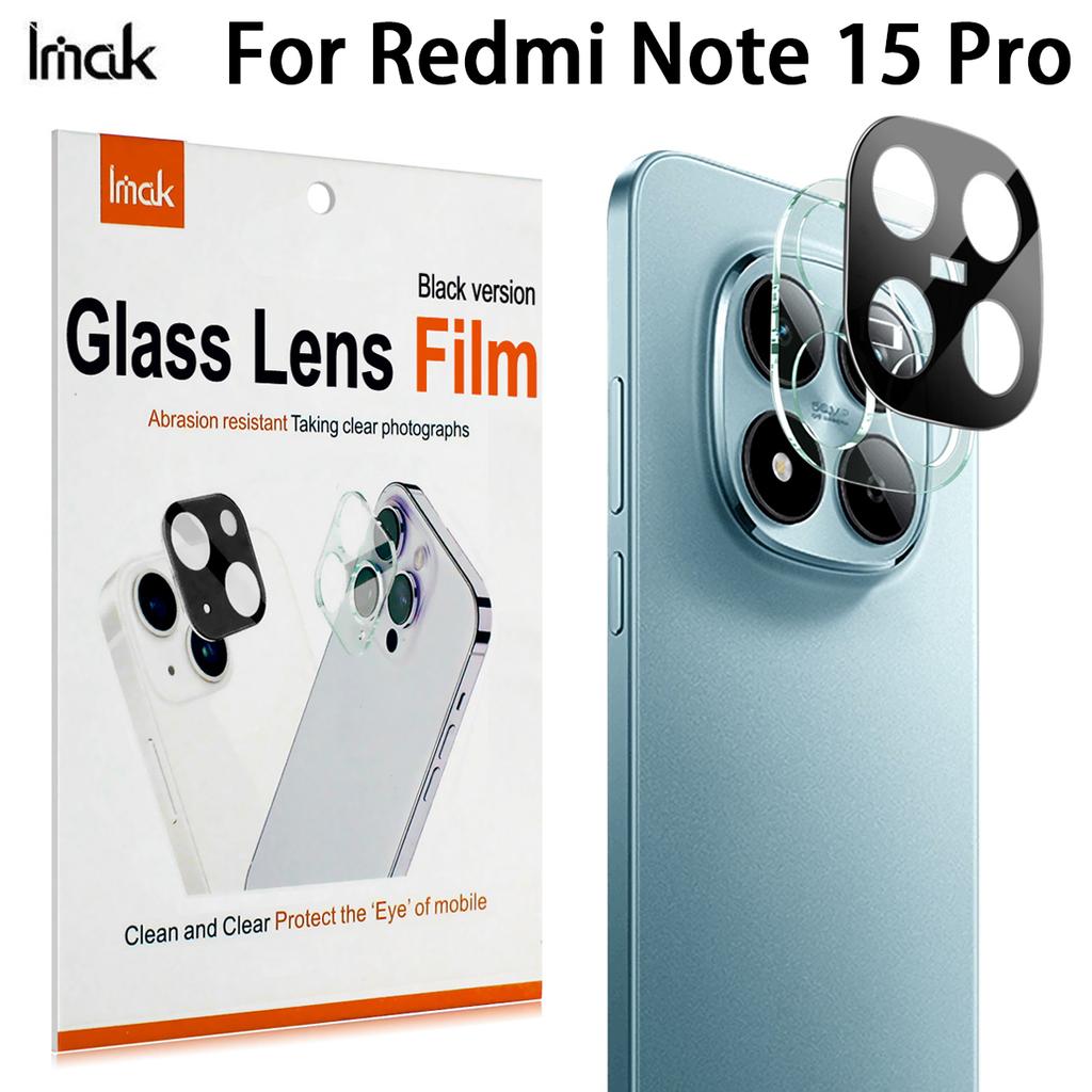 For Redmi Note 15 Pro Plus 5G Glass IMAK High Definition Glass Lens Film Black Version
