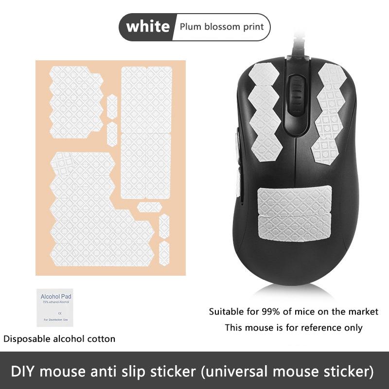 Rutschfestes, schweißabsorbierendes Maus-Griffband, Skate-Aufkleber, Mäuse, Anti-Rutsch-Aufkleber für universelle kabellose Gaming-Maus für E-Sport-Gamer