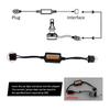 LED Headlight Load Resistors Lightweight Load Resistor Set Simple Installation