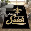 New Orleans Saints Pride Personalized Text Carpet Suitable for Balcony Outdoor Hallway Dormitory Anti-slip Rug Office Home Decor