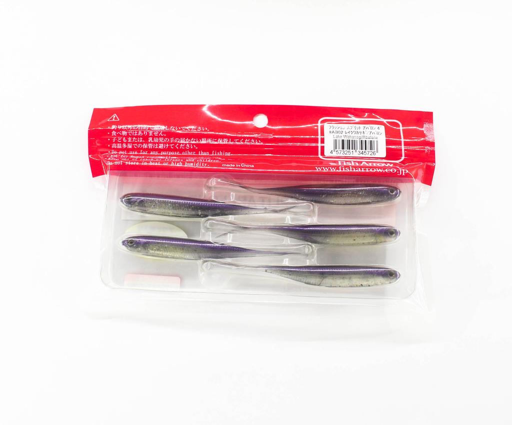 Fish Arrow Przynęta Miękka Flash J Split Abalone 4 Cale 5/paczka AB02 (5726)