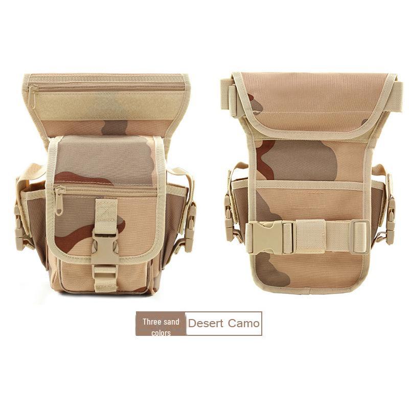 Pánská taktická vodotěsná taška na motorku Messenger & sportovní pasová taška na nohy