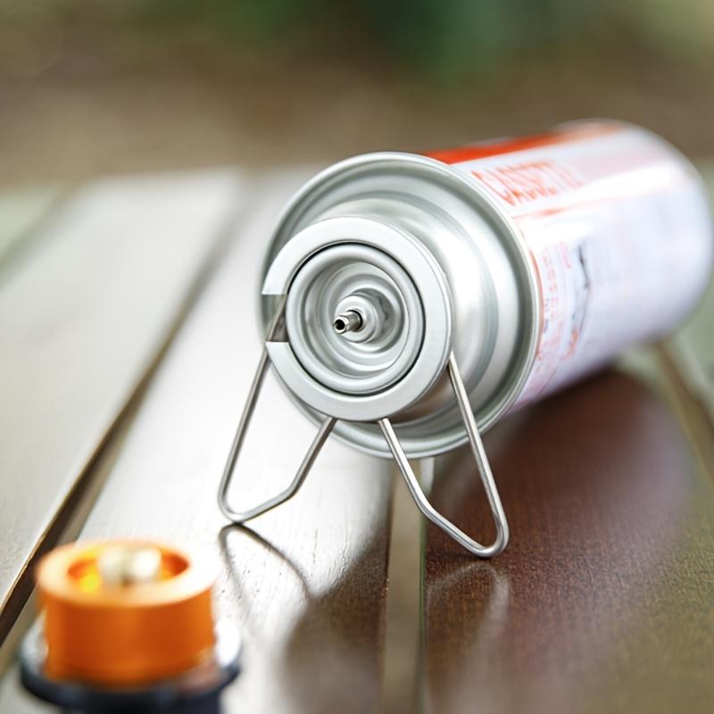 1/3pcs Outdoor Camping Card Stove Gas Cylinder Holder - Portable Long Gas Cylinder Anti-Roll Support Stand Anti-Leakage