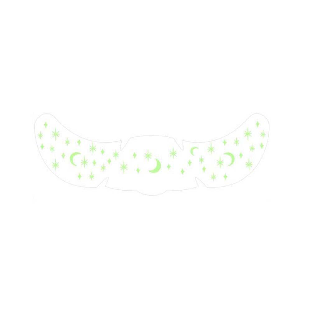 Sparkle Face Temporary Tattoo Star Heart Face Tattoo Sticker Luminous Freckle Tattoo Make Up