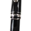 Excellent MONTBLANC Ballpoint Pen Meisterstck Classic Pix Black Silver Mens Used
