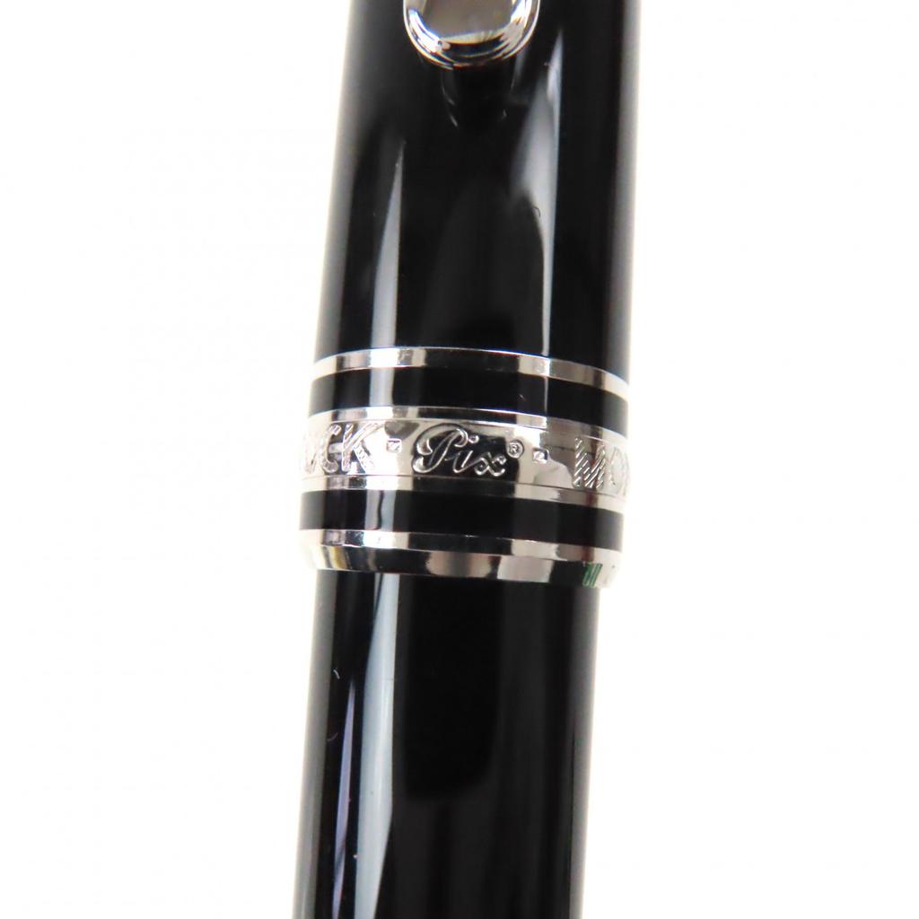 Excellent MONTBLANC Ballpoint Pen Meisterstck Classic Pix Black Silver Mens Used