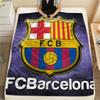 Barcelona team logo,pattern Flannel Blanket, High quality Comfortable for All Seasons, Home Decor, Warmth and Comfort, Perfect for Gifts.