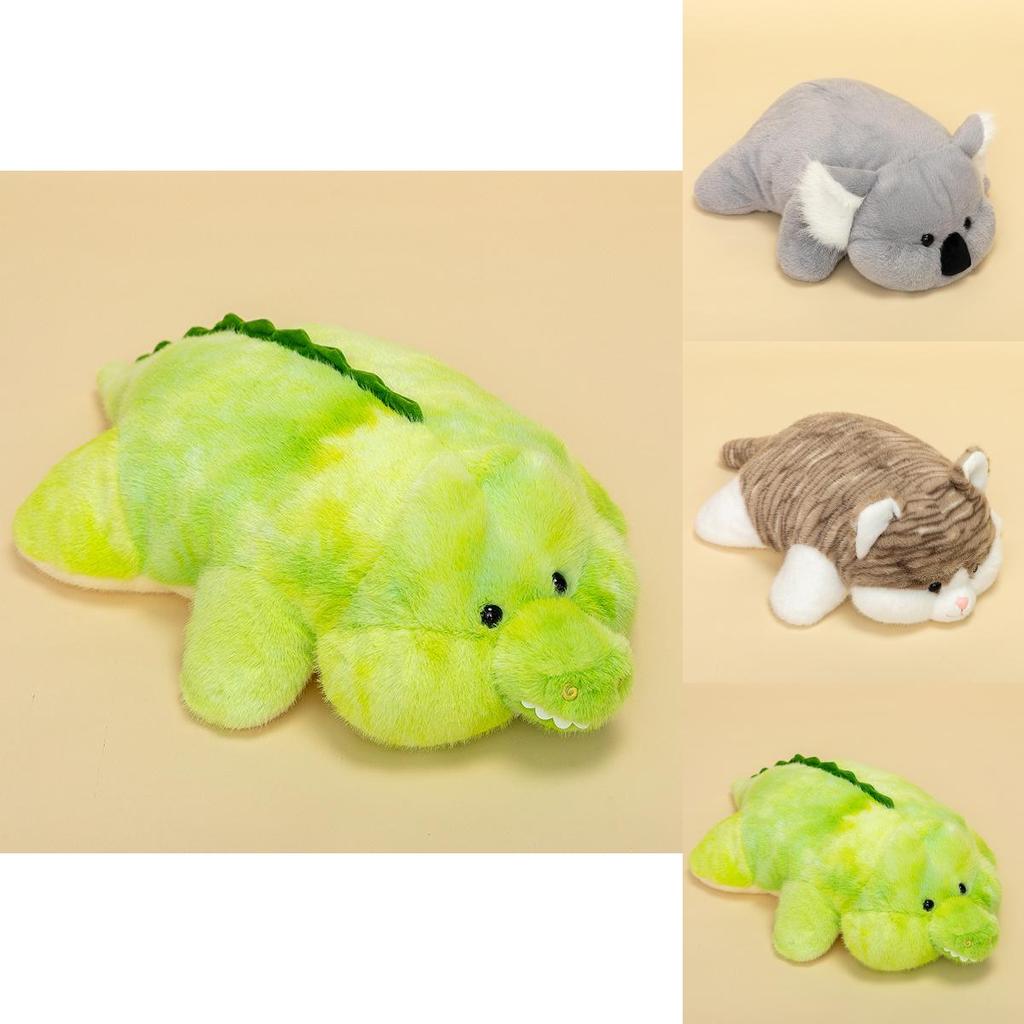 Cartoon Koala Fox Crocodile Plush Hug Pillow For Kids And Teens