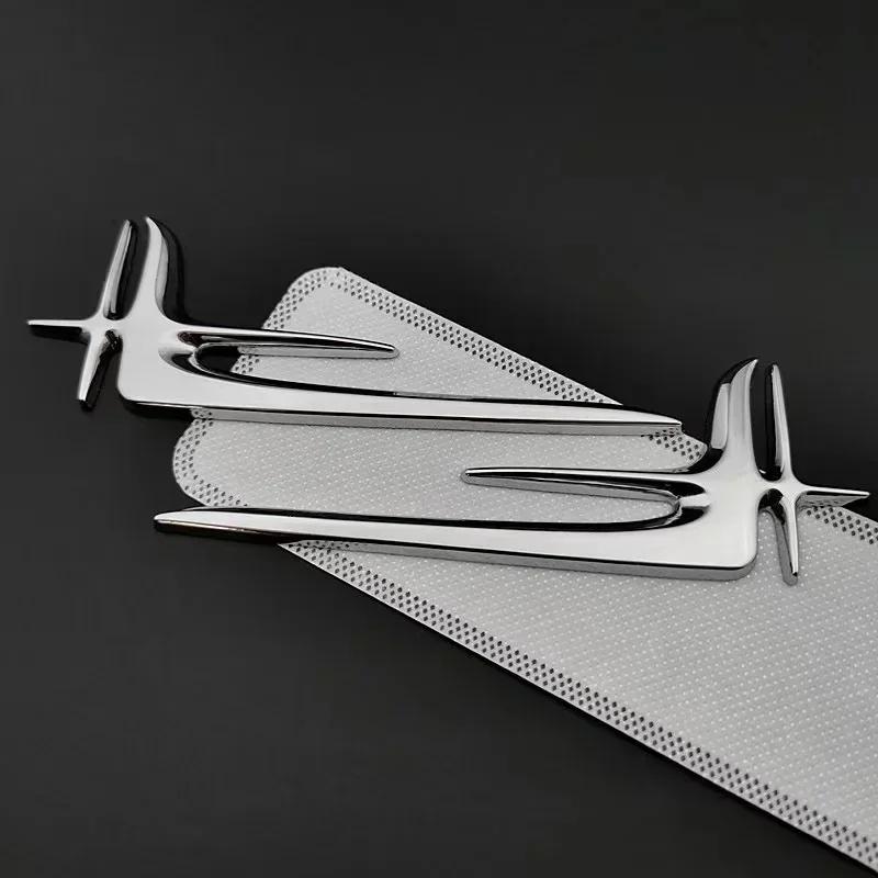 

Car Sticker New 2025 For Mercedes Benz Car Hood Front Chrome Logo Hood Marking Star Bonnet Badge Emblem Trunk Sticker For Merced