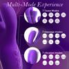 3 In 1 Female Masturbation G Spot Vibrator 7 Tapping Vibration Modes Female Sex Toy USB Rechargeable Vibrator Silent Massage Adult Sex Toy