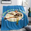 1PC Pippi Longstocking Patterned Flannel Blanket Suitable For All Seasons for Home Decor Warmth and Comfort Gifts Holiday Present