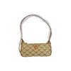 Iconic Laurel Logo Embossed Jacquard Shoulder Bag Women Shoulder Bag Beige MWSESAC02IG001