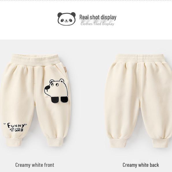 2025 Höst/Vinter Casual Sweatpants för Barn - Trendiga Långbyxor för Pojkar & Flickor för Vår/Höst.