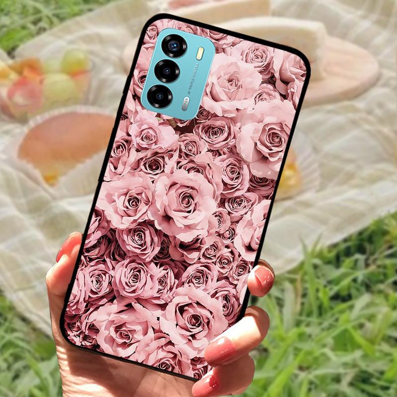 For ZTE Blade V40 Vita Case Marble Cover Shockproof Silicone Phone Cases For ZTE Blade V40 Vita V 40 Vita Back Cover Bumper