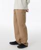 Canvas Regular Fit Double Knee Carpenter Pants [Beige]