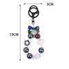 1Pcs Keychain Wristband Bag Pendant Bow Lucky Phone Lanyard Mobile Phone Chain  for Women/Lady/Girl