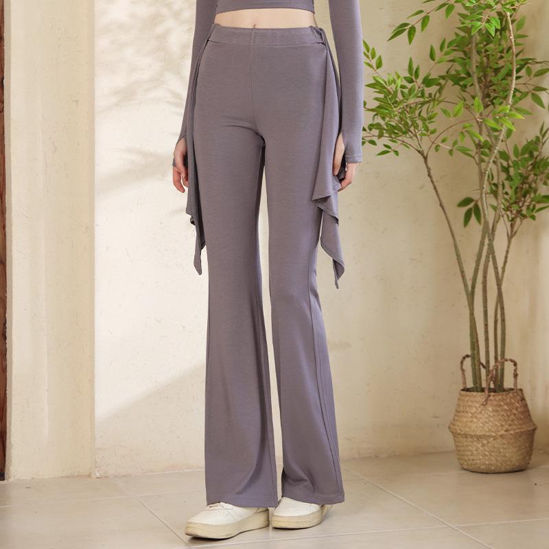 2025 Herbst/Winter Damen High Waist Gerade Bein Yoga Hose - Locker, Lässig, Schlankmachende Passform für Fitness und Sport.