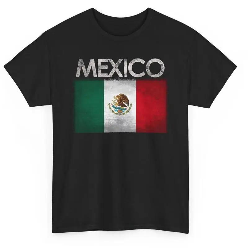 Mexican Flag T Shirt Vintage Mexico Pride