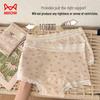 Confezione da 3 Boxer da Donna Mao Ren Floreali in Cotone Antibatterico