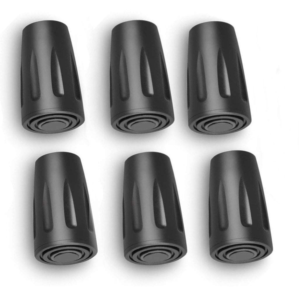 Trekking Pole Rubber Cap, Rubber Cap, Alpine Cane Stock Protection, 11mm