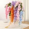 108CM Decorative Artificial Flowers Vine Fake Hanging Garland for Garden Venue Wedding Room Decor Lifelike