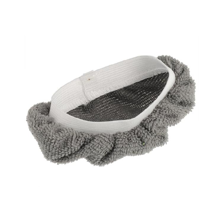 4 szt. Zmywalne nakładki do mopa parowego do ręcznego czyszczenia parowego, wielokrotnego użytku nakładki z mikrofibry do usuwania uporczywych plam, czyszczenia