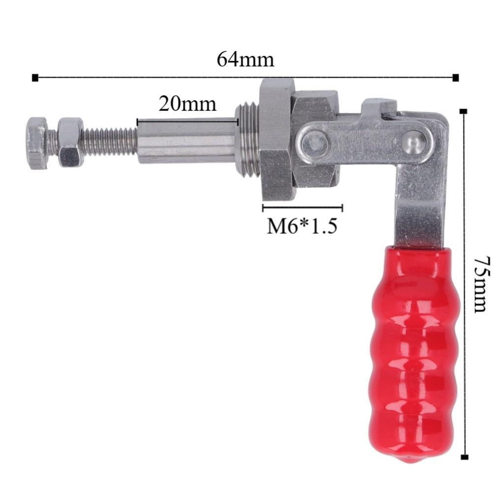 90kg Holding Capacity Plunger Stroke Toggle Clamp  for Woodworking Jigs and Fixtures