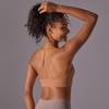 Auroth Women Shockproof Yoga Bra Beauty Back Sports Underwear Sleeveless Fitness Running Tank Top
