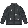 Custom  Snowflake Embroidered Outdoor Sports Warm Bread Down Jacket Men Jacket Black GV5350(TEAM378-XHCX-X1)