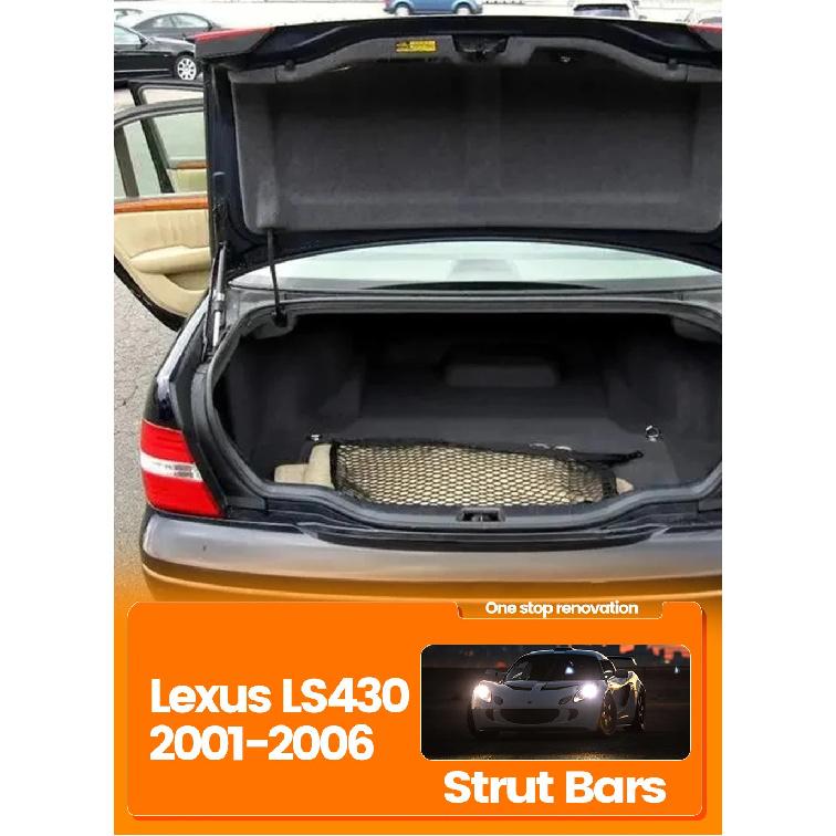 Amortisseur de Hayon de Coffre Arrière Pour Lexus LS430 2001-2006 2pcs Barres de Support de Levage de Coffre Amortisseurs à Ressort à Gaz Accessoires de Tige 64530-50030