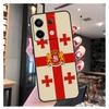 Georgia Flag Case For Xiaomi Redmi 12 13 C 9C 10C Redmi Note 13 Pro 9 10 11 12 9S 10S 11S 12S Back Cover