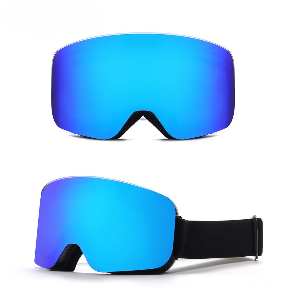 Skibrille Winter Schnee Snowboardbrille für Herren Damen Anti-Beschlag Ski Snowboard Brille für Erwachsene Anti-Beschlag UV400 Schutz Schneeskibrille