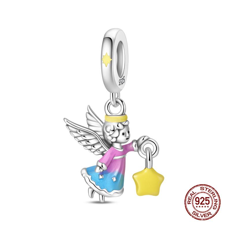 Original Charm Copper Colorful Fantasy Beads Series Charm Bead Fit 3Mm Original Bracelet For Women Diy Jewelry Gift