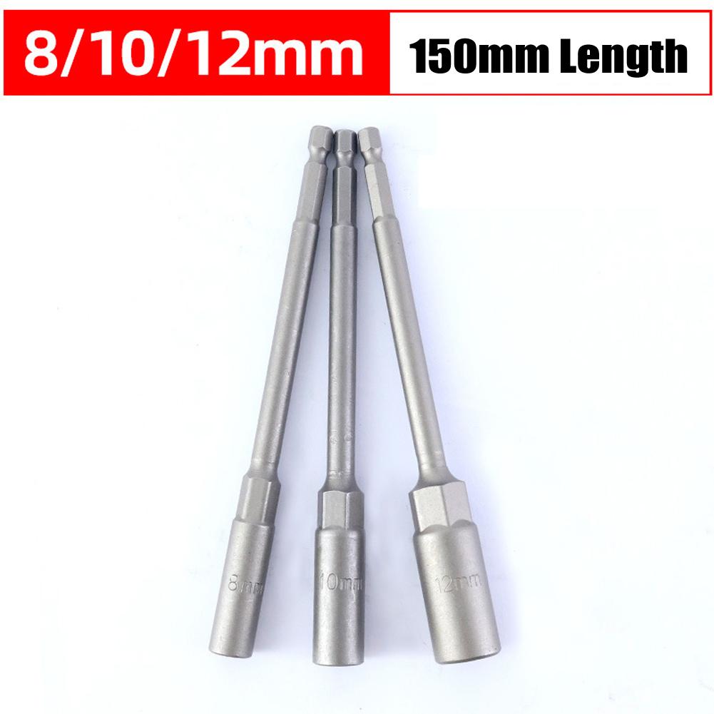 34mm Socket Wrench 8/10/12mm Chrome Vanadium Steel Driver Set