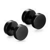 8mm Runde Edelstahl Ohrstecker 2 Stück Hypoallergen Leicht Langlebig Schlichtes Design Modeschmuck für Damen und Herren
