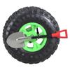 Compact Decorative Tire with Shovel & Accessories High Visibility Mini Spare Tire Tail Ornament for Vehicle Safety