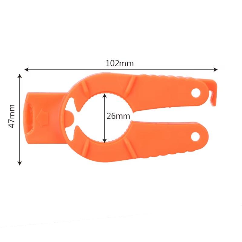 

Multifunctional Easy Grip Can Opener Bottle Opener Plastic Manual Non-slip Canned Drink Creative Twist Off Lid Kitchen Gadgets