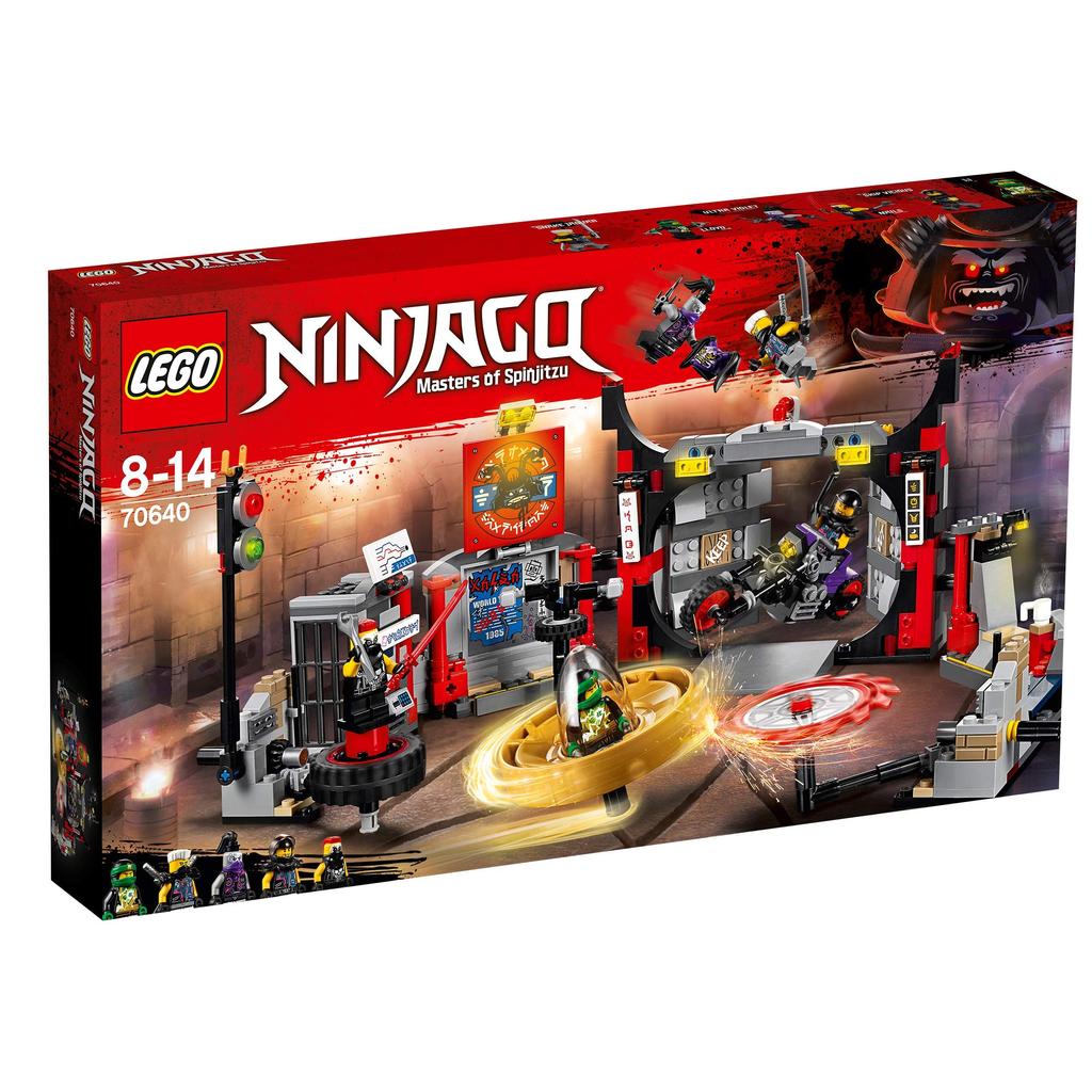 LEGO Ninjago Team Black Underground Dojo 70640 Garmadon's