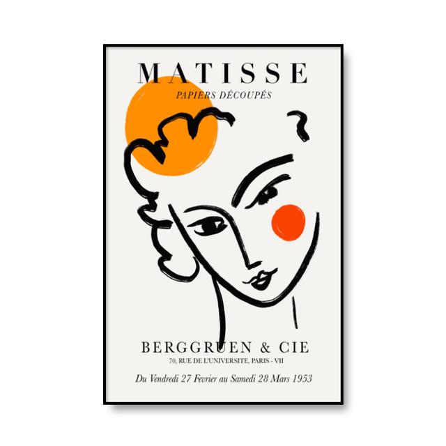 Abstraktní Henri Matisse Kresba postavy Akt Plakát a Tisky Nástěnné Umění Plátno Obraz pro Obývací Pokoj Moderní Domácí Dekorace Obrázky