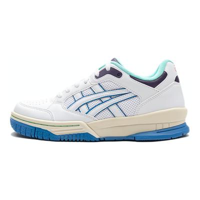 Gel-Spotlyte Bequem Vielseitig Niedrig geschnitten Kinder Basketballschuhe Kinder basketballschuhe Weiß Blau 1204A127-101