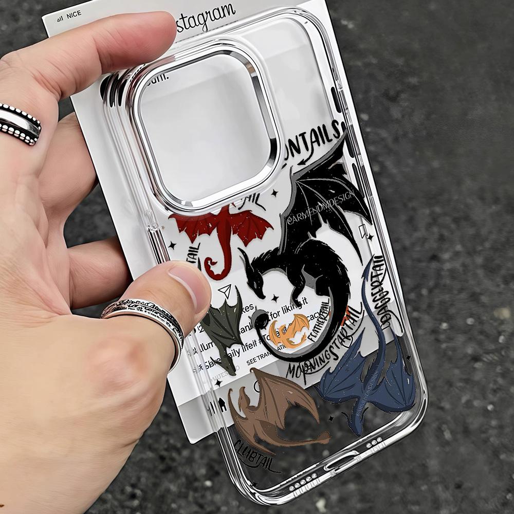 Luxury Dragon F-Fourth W-Wing Hot Phone Case For IPhone 17 16e 16 15 14 13 12 11 Mini Pro Max X XR XSMAX 8 7 Air Plus Soft Cover